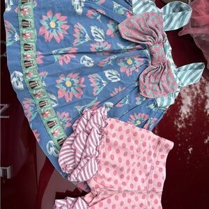 Matilda Jane Blue and Pink Kids Matching Set